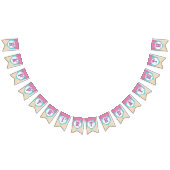 Baseball Drip Happy Birthday Vlaggetjes (Alle)