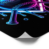 Baseball Drip Ice Cream Bat Kids  Poster (Hoek)