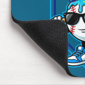 Baseball Drip Ice Cream Respect The Drip Home Plat Muismat (Hoek)