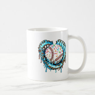 Baseball Drip Ice Cream Sprinkles Baseball Glove Koffiemok