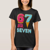 Baseball Drip Number 67 Player 67 Meme Ice Cream D T-shirt (Voorkant)