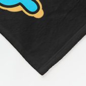 Baseball Drip Number 67 Player Or 67th Birthday Fleece Deken (Hoek)