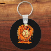 Baseball Drip Team For Boys Ice Cream Cool  Sleutelhanger (Voorkant)