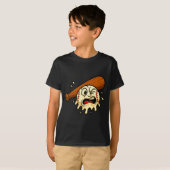 Baseball Drip Team For Boys Ice Cream Cool  T-shirt (Voorkant volledig)