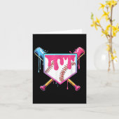 Baseball Drip voor Jongens Ice Cream Drip Jeugd Jo Kaart (Gele Bloem)