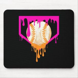 Baseball Drip voor Jongens Ice Cream Drip Jeugd Jo Muismat