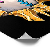 Baseball Drip voor Jongens Ice Cream Drip Jeugd Jo Poster (Hoek)
