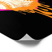 Baseball Drip voor Jongens Ice Cream Drip Jeugd Jo Poster (Hoek)
