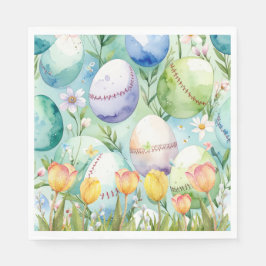 Baseball Easter  themed  Servet