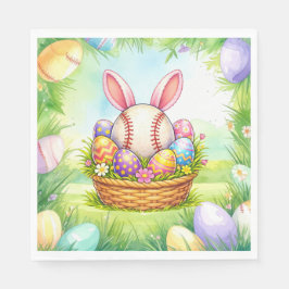 Baseball Easter  themed  Servet