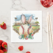 Baseball Easter  themed  Servet (Insitu)