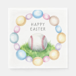 Baseball Easter  themed  Servet