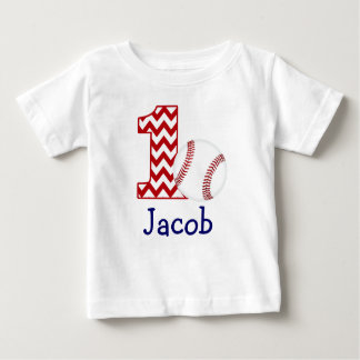  Baseball Eerste verjaardag shirt 1 jaar