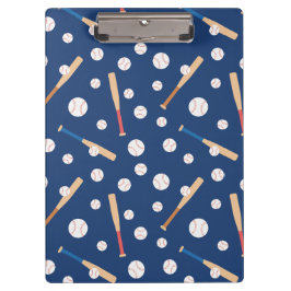 Baseball en Bat Sports Pattern School Klembord