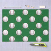 Baseball en katten tissuepapier (Craft)