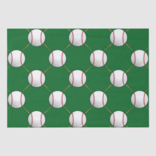 Baseball en katten tissuepapier