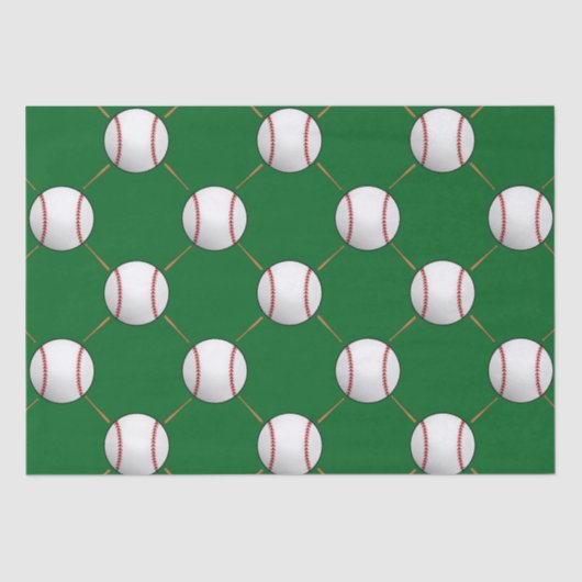Baseball en katten tissuepapier (Voorkant)
