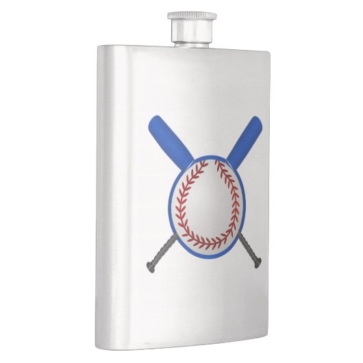 Baseball- en kruisvleermuizen heupfles (Rechts)