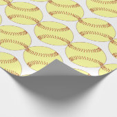 BASEBALL EN SOFTBALL (WRAP) CADEAUPAPIER (Hoek)