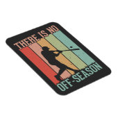 Baseball Er is geen vrijetijdsseizoen Magneet (Rechterzijde)