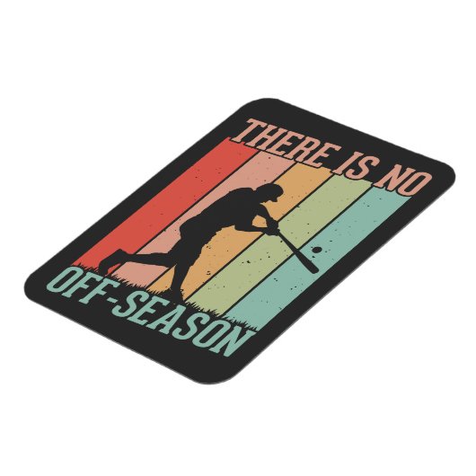 Baseball Er is geen vrijetijdsseizoen Magneet (Linkerzijde)