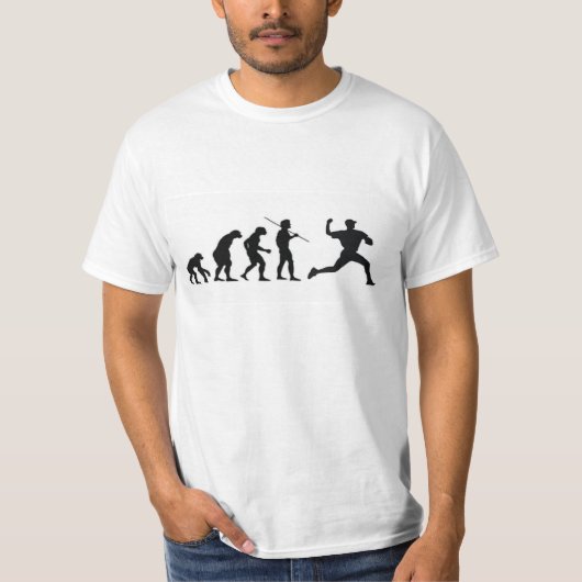 Baseball Evolution T-shirt (Voorkant)