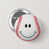 Baseball Face Ronde Button 5,7 Cm (Voorkant /achterkant)