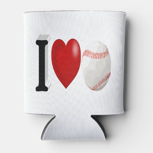 Baseball Fan Blikjeskoeler (Voorkant)