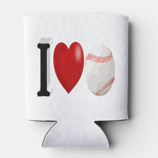 Baseball Fan Blikjeskoeler (Achterkant)