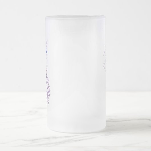 Baseball Fan Bride Matglas Bierpul (Center)