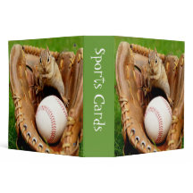 Baseball Fan Chipmunk 2-inch Sportkaarten Multomap