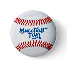 Baseball Fan Gift Button