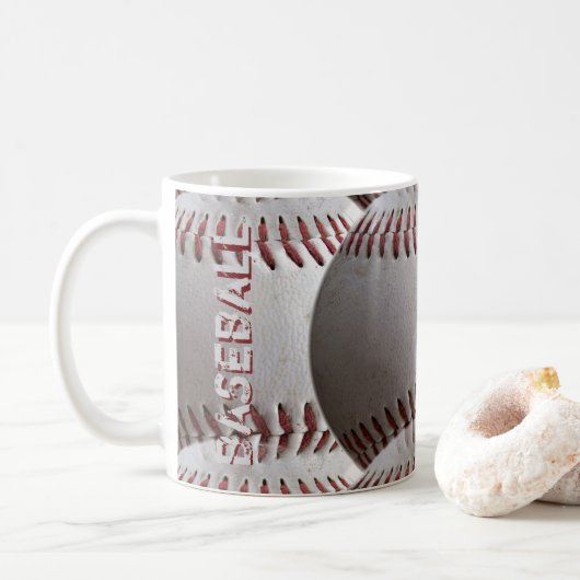 Baseball Fan Koffiemok (Met donut)