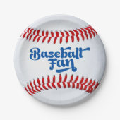 Baseball Fan Papieren Bordje (Voorkant)