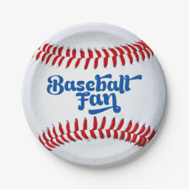Baseball Fan Papieren Bordje