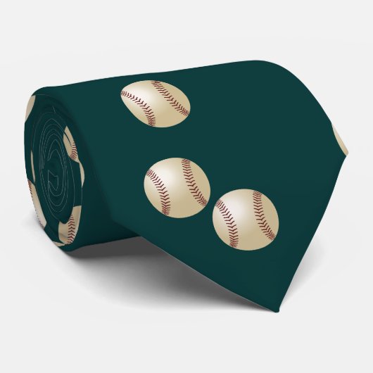 Baseball Fan Stropdas (Opgerold)