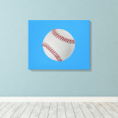 Baseball Fan-tastic_Pitch Perfect Canvas Afdruk (Insitu (Houten vloer))