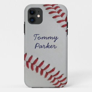 Baseball Fan-tastische pitch, perfect autografie iPhone 11 Hoesje
