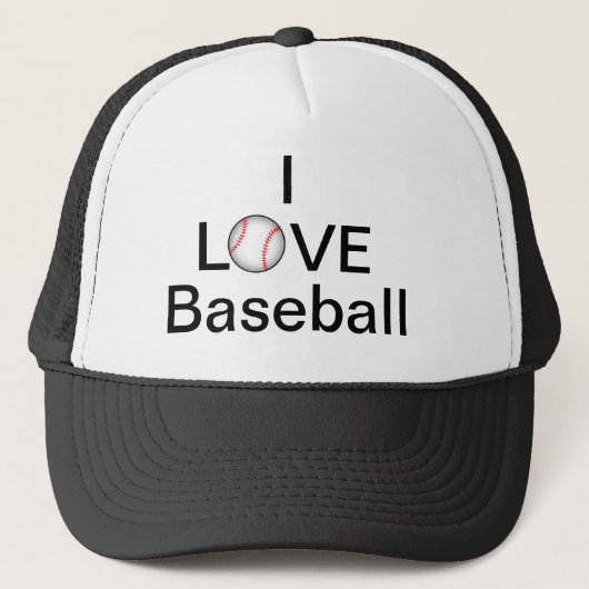 Baseball Fan Trucker Pet (Voorkant)