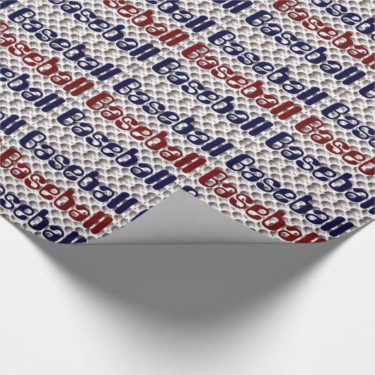 Baseball Fans Cadeaupapier (Hoek)