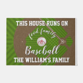 Baseball Fans Deurmat (Voorkant)