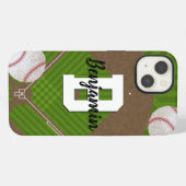 Baseball Fans iPhone Hoesje (Achterkant horizontaal)