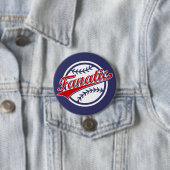Baseball Fantasiatisch Ronde Button 7,6 Cm (In situ)