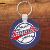 Baseball Fantasiatisch Sleutelhanger (Voorkant)