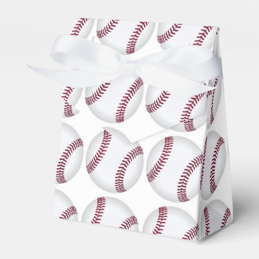Baseball Favor Box Bedankdoosjes (Voorkant Zijde)
