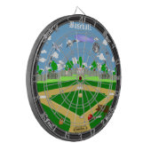 Baseball Field Dartboard Dartbord (Voorkant Links)
