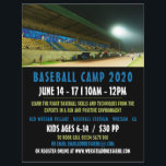 Baseball Field Landscape, Baseball Camp Advert Flyer<br><div class="desc">Baseball Field Landscape,  Baseball Camp Adverteren broers door de Visitekaartje winkel.</div>