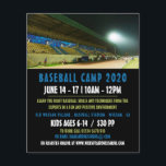 Baseball Field Landscape, Baseball Camp Advert Flyer<br><div class="desc">Baseball Field Landscape,  Baseball Camp Adverteren broers door de Visitekaartje winkel.</div>
