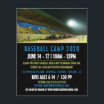 Baseball Field Landscape, Baseball Camp Advert Flyer<br><div class="desc">Baseball Field Landscape,  Baseball Camp Adverteren broers door de Visitekaartje winkel.</div>