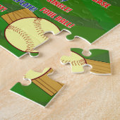 BASEBALL FIELD LEGPUZZEL (Zijkant)